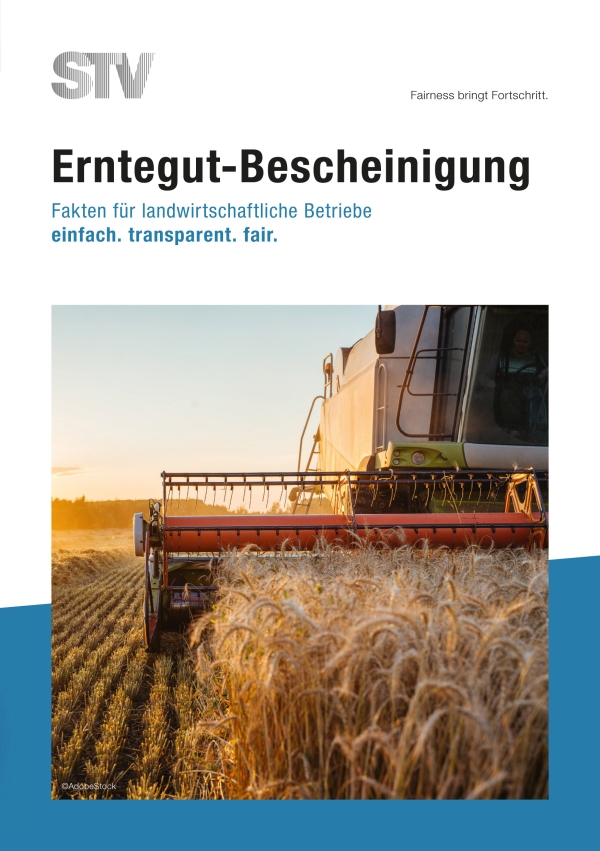 Flyer Erntegut-Bescheinigung Seite 1 von 4